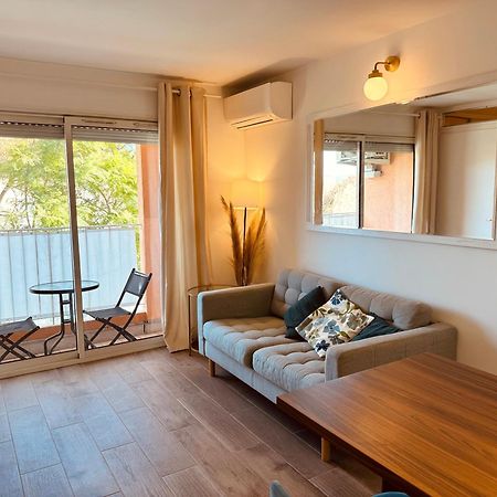 Claelle Appartment - 200M Beach Mandelieu La Napoule Luaran gambar