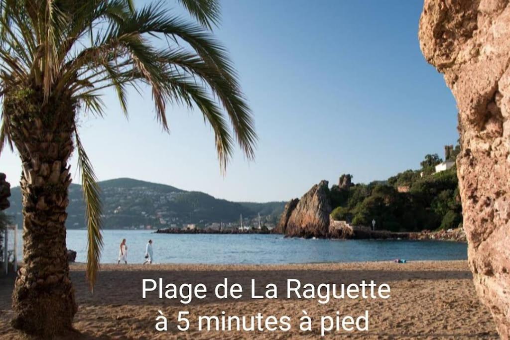 Claelle Appartment - 200M Beach Mandelieu La Napoule Luaran gambar