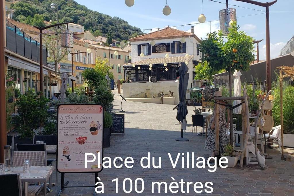 Claelle Appartment - 200M Beach Mandelieu La Napoule Luaran gambar