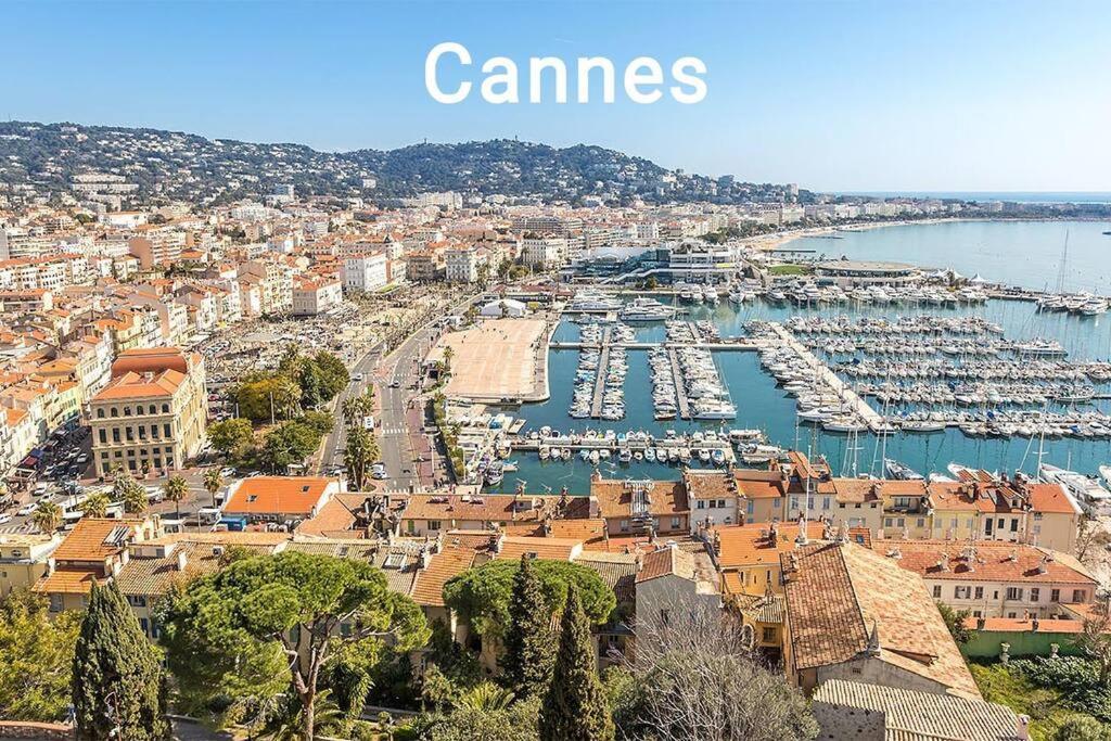Claelle Appartment - 200M Beach Mandelieu La Napoule Luaran gambar
