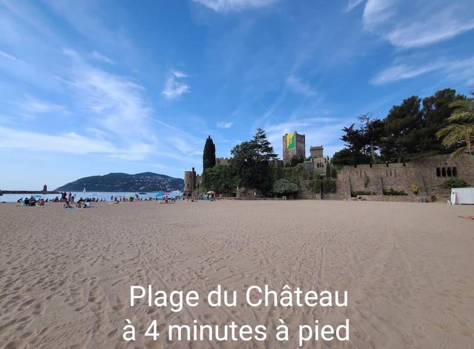 Claelle Appartment - 200M Beach Mandelieu La Napoule Luaran gambar