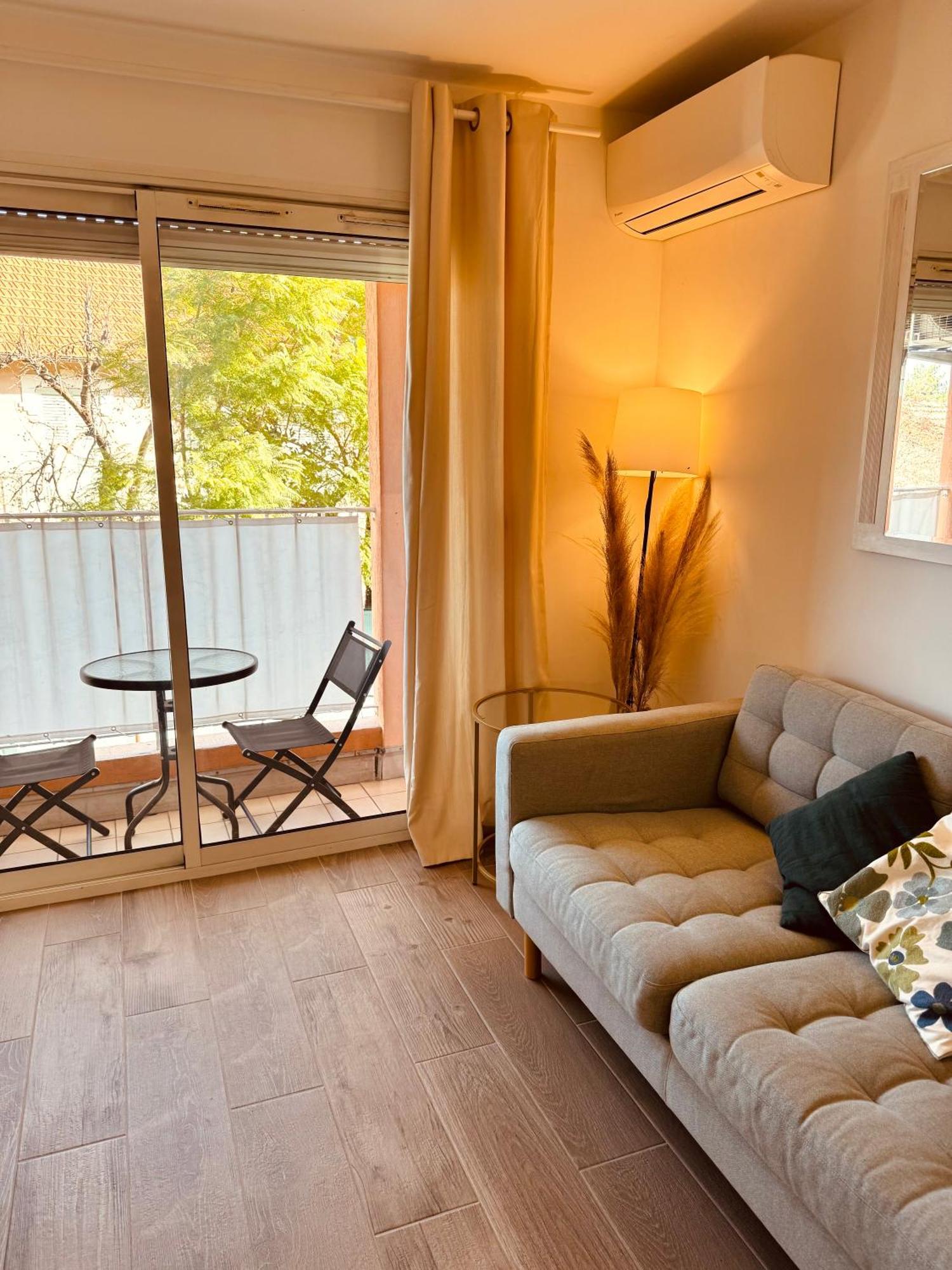Claelle Appartment - 200M Beach Mandelieu La Napoule Luaran gambar